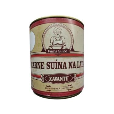 Imagem de Carne na Lata Suina 900g - Carne Suina Pernil na Gordura, banha - Xava