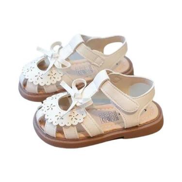 Imagem de Sandálias De Praia De Verão Para Meninas, Respiráveis, Com Tira Em T, 