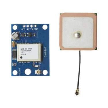 Imagem de Módulo GPS De Alta Precisão GY-NEO-6M 7M M8N M9N Para Controladores De