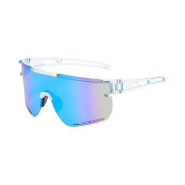 Imagem de Óculos De Sol Polarizados Unissex Para Ciclismo, À Prova De Vento, Par