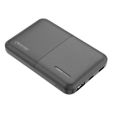 Imagem de Carregador Portátil Universal Geonav, 5000mAh, Preto - ES5KBK-Unissex