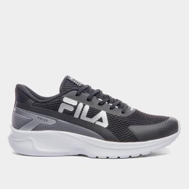 Imagem de Tenis Fila Prize Masculino, Preto, Grafite, 44