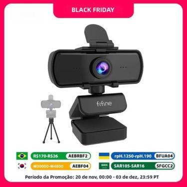 Imagem de Webcam Full HD 1440p Com Microfone E Tripé Para Desktop E Laptop, Idea