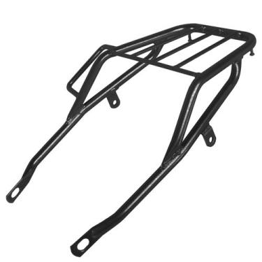 Imagem de Bagageiro Modelo Sansão Compatível Com Moto Xlr 125 - CROMO FORTE, PRE