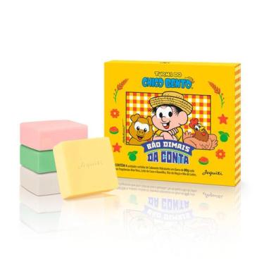 Imagem de Estojo Sabonetes Sortidos Turma Do Chico Bento Fragrâncias Suaves e De