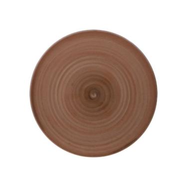 Imagem de Prato Raso Tramontina Paraty Mocha Em Porcelana 25 Cm
