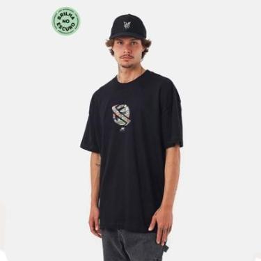 Imagem de Camiseta Box Fit Lost Saturn After The Domination-Masculino