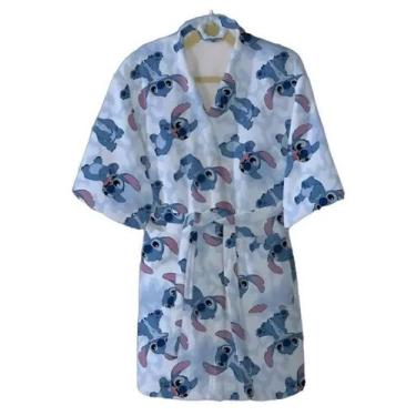 Imagem de Roupão Infantil Velour M Stitch Dohler
