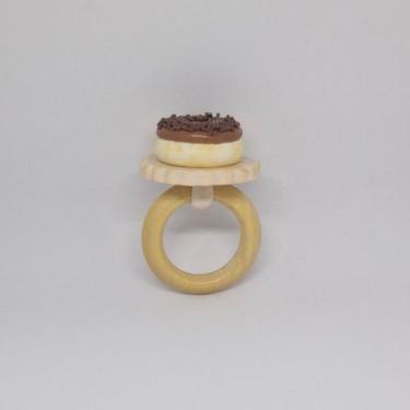 Imagem de Porta Guardanapo Donut Chocolate Biscuit - Decor Madame Blue