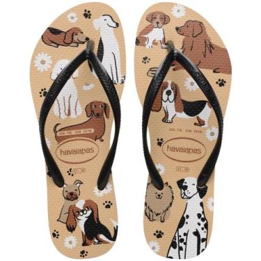 Imagem de Chinelo Havaianas Slim Pets Tamanho 25/26 Feminino Para Infantil Baby 