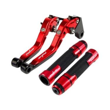 Imagem de Manetes De Embreagem E Freio CNC Dobráveis Ajustáveis Para Motocicleta