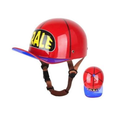 Imagem de Capacete Retro Vintage Aberto Para Adultos, Ideal Para Verão, Motocicl