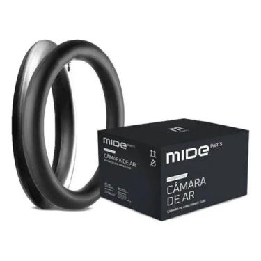 Imagem de Câmara De Ar Moto Mmca005 90 9019 Tr4 Mide Parts Aro 19 Schrader Preto