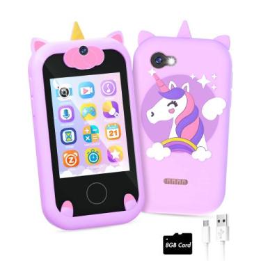 Imagem de Smartphone Joozfee Kids Unicorns 8-10 anos 2,8" 8GB roxo
