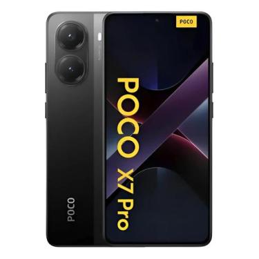 Imagem de Smartphone Xiaomi POCO X7 PRO 5G 12Gb Ram 512Gb Rom Black Preto, 512GB