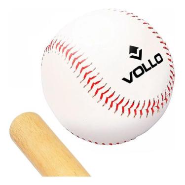 Imagem de Bola Beisebol Profissional Vollo Miolo De Cortiça Baseball