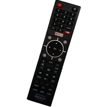 Imagem de Controle Remoto TV LED Semp CT-6810 / L32S3900S / L39S3900FS / L43S3900FS Netflix Youtube (Smart TV)