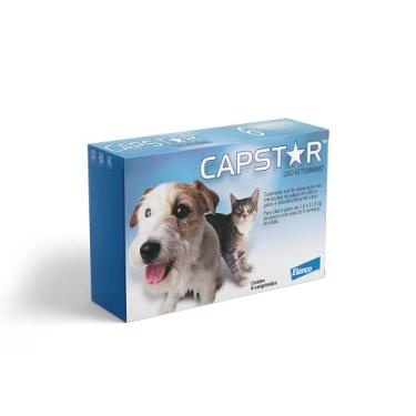 Imagem de Elanco Capstar para Cães e Gatos, 6 Comprimidos x 11,4 mg