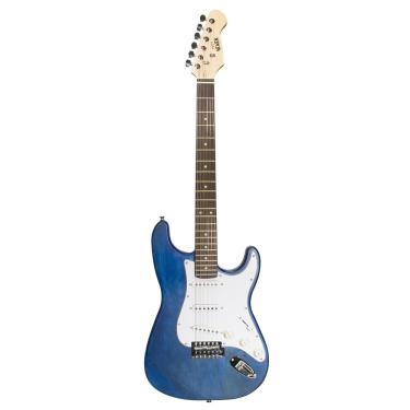 Imagem de Guitarra Strato Newen ST Blue Wood Cor Azul