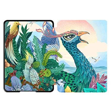 Imagem de Capa de 15 cm para Kindle Basic (apenas para 10ª geração de 2019, modelo J9G29R) – Capa durável à prova d'água com despertar/hibernação automática