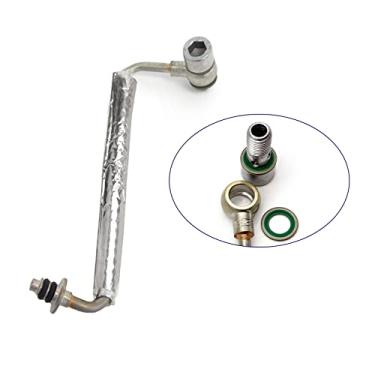 Imagem de koxuyim Turbocompressor de tubo de alimentação de óleo turbo compatível com 11-19 Cruze, 12-20 Sonic, 13-21 Trax, 13-21 Encore, substitui 55592600 25198546 25200947 625-829