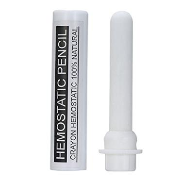 Imagem de mewmewcat Bastão hemostático,Caneta tipo lápis estíptico Bloodstone para cortes sangramento corte de barbear vara anti-infecção ferramenta de barbear masculino