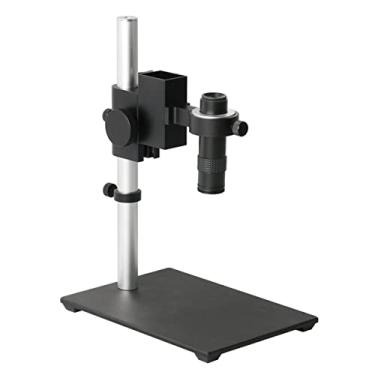 Imagem de Adaptador de microscópio 100X 130X Microscópio monocular de vídeo digital Zoom Continus Acessórios de microscópio (Cor: B)