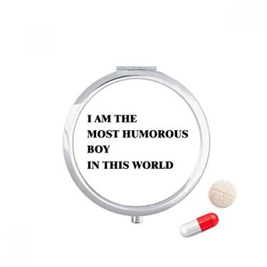 Imagem de Porta-comprimidos I Am The Humorous Boy Caixa de armazenamento de remédios