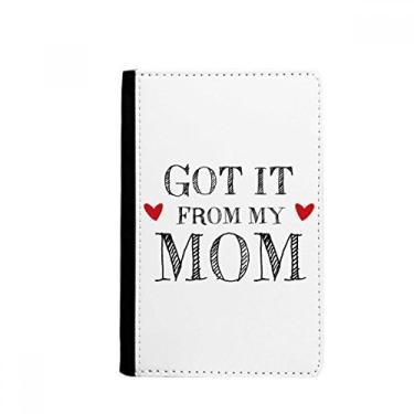 Imagem de Got It From My Mom Children Mother Present Passport Holder Notecase Burse Carteira Porta-cartão