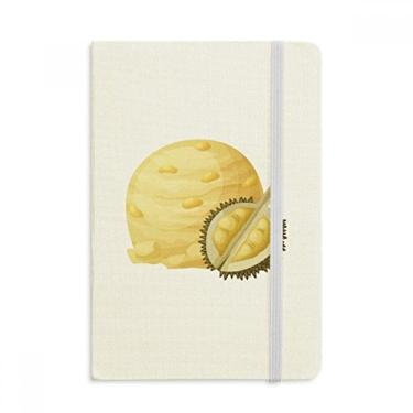 Imagem de Caderno de picolés com bola de sorvete Durian oficial de tecido rígido diário clássico