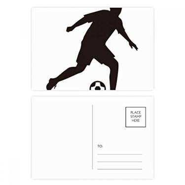 Imagem de Conjunto de cartões postais de futebol americano, futebol, esportes, aniversário, cartão de agradecimento