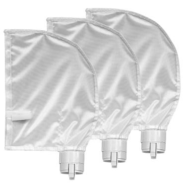 Imagem de Pacote com 3 sacos de reposição para Polaris 360, 380 limpador de piscina, bolsa de filtro para todos os fins para bolsa de filtro Polaris