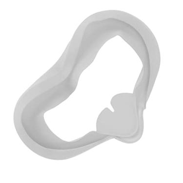 Imagem de Capa Protetora VR, Respirável Óculos VR Silicone Eye Mask Conforto Estável Lavável para Quest 2 (Branco)