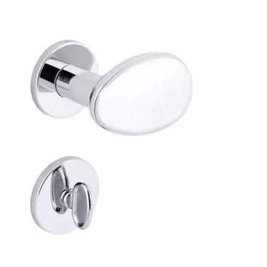 Imagem de Fechadura Ovo Z Wc, Arouca Fechaduras, 508419/40-Zc, Cromado