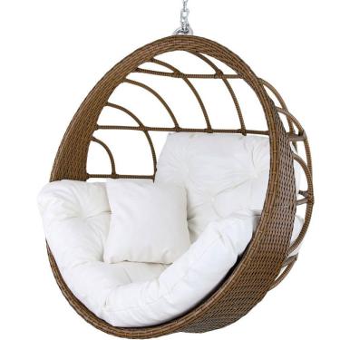 Imagem de Balanço Ninho Suspenso Hungria em Alumínio e Fibra sintética - Teto, Jardim, Área