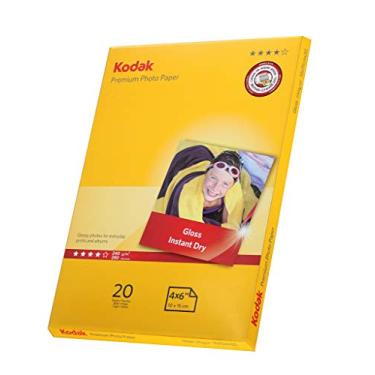 Imagem de Kodak Supplies Papel fotográfico premium 185Z000560 A6 20 folhas 240 g brilhante
