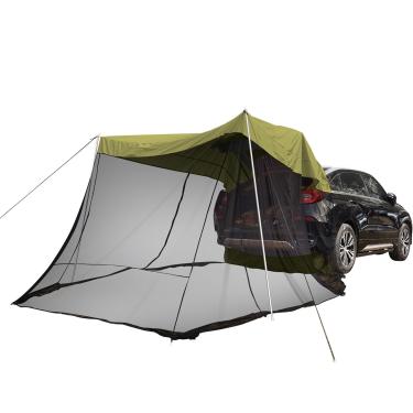 Imagem de CHONGHAN Barraca Do VeíCulo Toldo Lateral Abrigo,320cm*200cm A Tenda Traseira Do Carro,Toldo De Carro Para 4-6 Pessoas Acampamento Ao Ar Livre Caminhadas Pesca