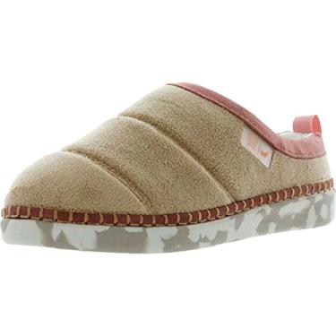 Imagem de Dr. Scholl's Pantufa feminina Cozy Vibes da Shoes, Nude Shearling, 35
