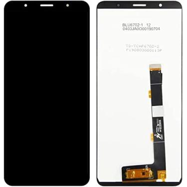 Imagem de SHOWGOOD Tela LCD de 6,7 polegadas para Alcatel 3c 2019 5006 + painel de substituição de tela sensível ao toque para alcatel 3c 2019 (preto sem moldura)