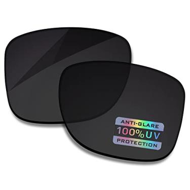 Imagem de Bowyer Lentes de reposição polarizadas para óculos de sol Oakley Field Jacket OO9402 - Preto