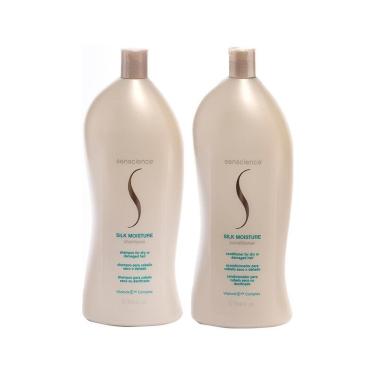 Imagem de Kit Senscience Silk Moisture - Shampoo 1000ml e Condicionador 1000ml-Unissex