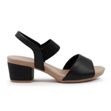 Imagem de Sandália Usaflex Elástico com Laser-Feminino