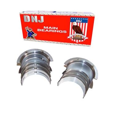 Imagem de DNJ MB3125 rolamentos principais para 1980-2014/Chevrolet, GMC, Isuzu, Oldsmobile, Pontiac/Camaro, Caprice, El Camino, Safari, Savana, Sierra, Silverado / 3.8L, 4.3L / OHV/VIN 9, VIN K, VIN W, VIN X