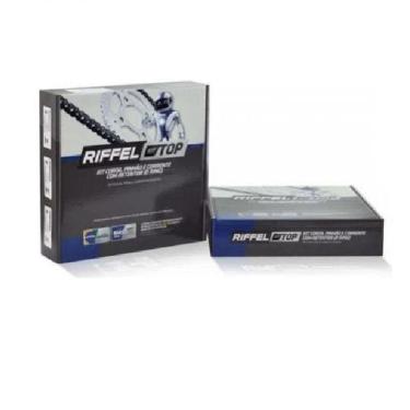 Imagem de Kit Relação Cbx 250 Twister 16/18 Riffel 1045 Titaniun 91182