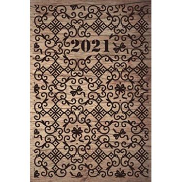 Imagem de Planner 2021- Weekly & Monthly Planner 2021 with Tabs, Jan 2021 - Dec 2021, Hardcover, Twin-wire Bounded, Premium Paper, Inner Pocket, Elastic Binding ... 2021- Weekly & Monthly Planner 2021 with Tabs