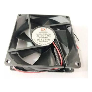 Imagem de Microventilador Cooler Fan 80x80x25mm 24v - Tebera - TEBERA  SB, MICRO