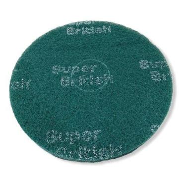 Imagem de Disco Limpador Verde Plus Enceradeira 350mm British
