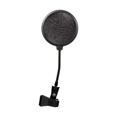 Imagem de Pop-Filter 4 Pol C Gooseneck De 6'' On-Stage ASVS4B Preto - Oss-audio