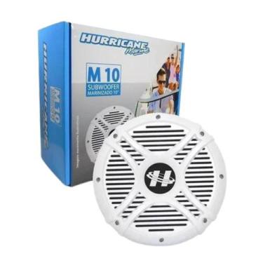 Imagem de Subwoofer Náutico Marinizado 10 polegadas 300 Watts RMS M10 Hurricane 