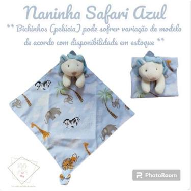 Imagem de Naninha Dupla Face com Pelúcia Bichinhos e Porta Chupeta Diversas Esta